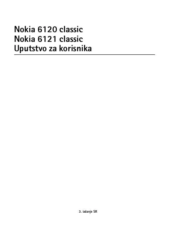Mode d'emploi NOKIA 6120 CLASSIC