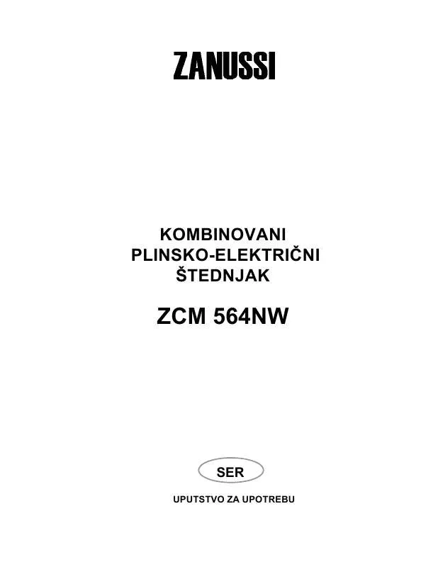 Mode d'emploi ZANUSSI ZCM564NW SI 50X60 SI