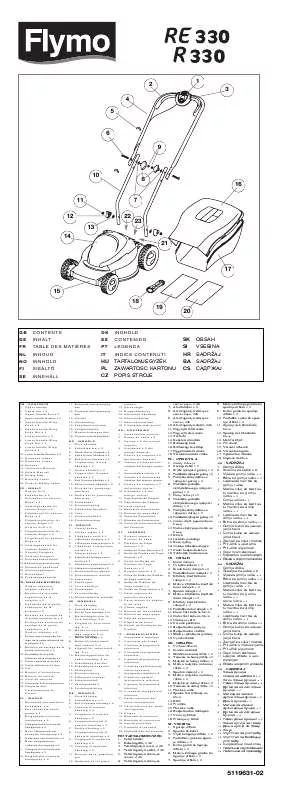 Mode d'emploi FLYMO R330