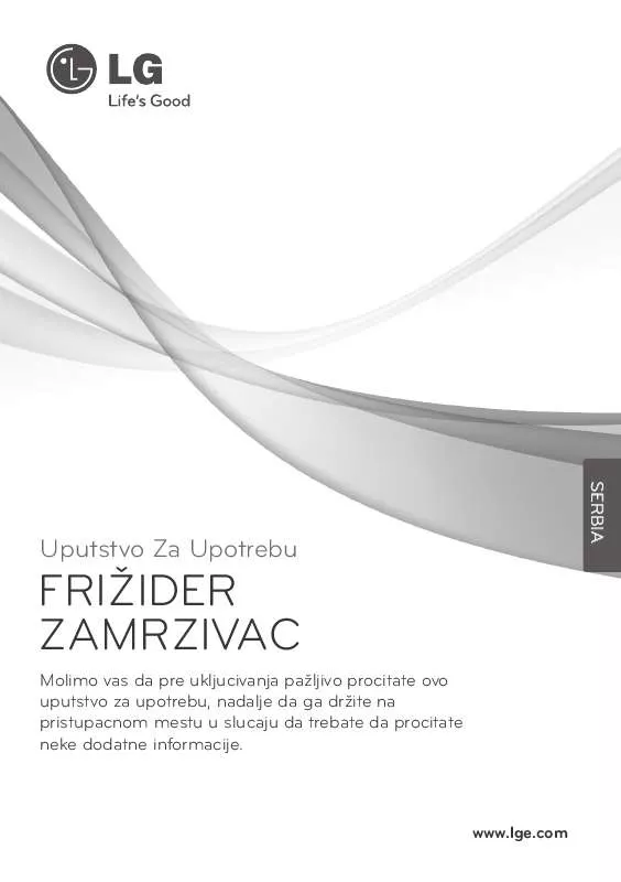 Mode d'emploi LG GR-V292-SC