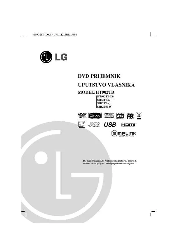 Mode d'emploi LG HT902TB