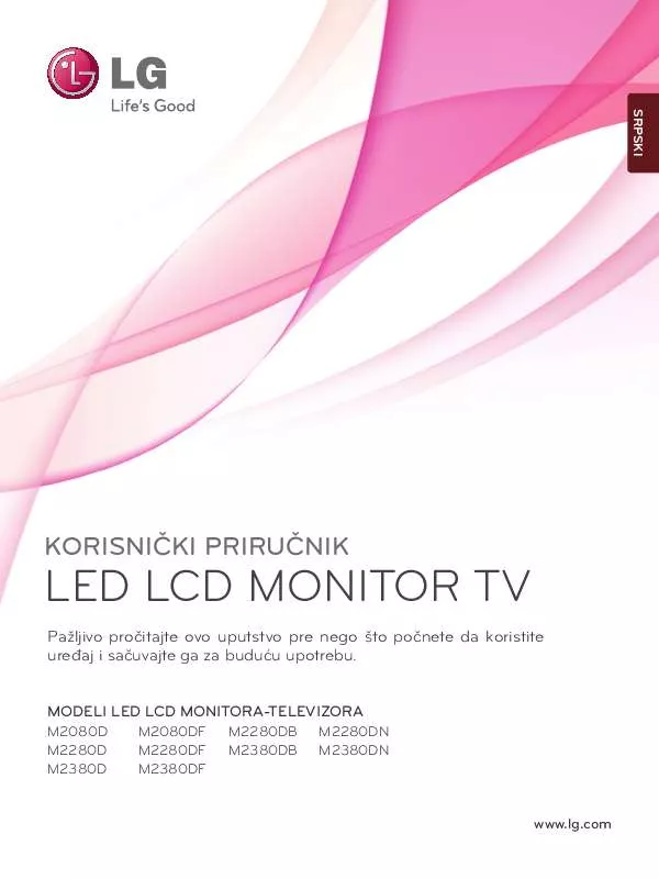 Mode d'emploi LG M2080D