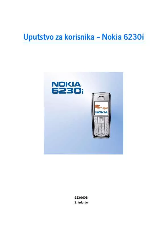 Mode d'emploi NOKIA 6230I