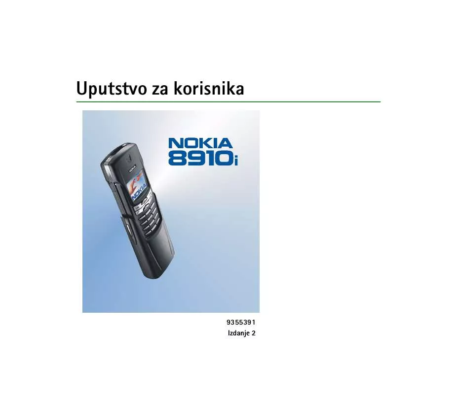 Mode d'emploi NOKIA 8910I