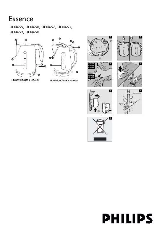 Mode d'emploi PHILIPS HD4650