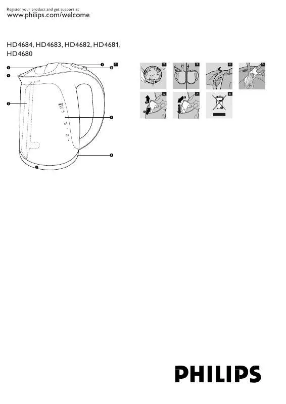 Mode d'emploi PHILIPS HD4681